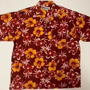 O’Neill Hawaiian Mens Large Button Up